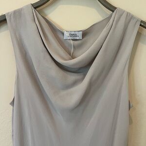 Y2K 00’s Elegant Gray Women's Dress